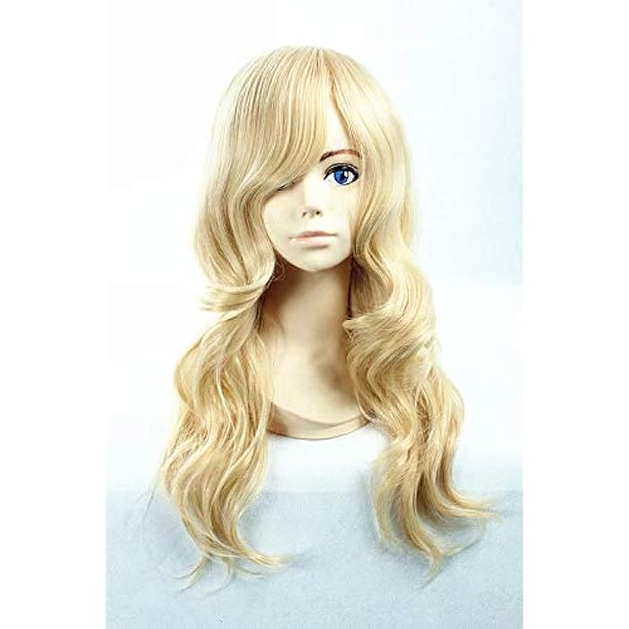 DILLARDS Fashion Japanese Manga Characters Wigs Cosplay Blond-028B - Image 1